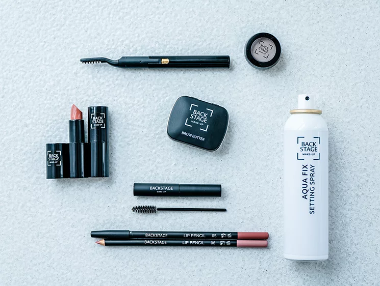 Für das perfekte Make-Up werden im Kosmetikinstitut HautGenuss Produkte von Backstage verwendet.